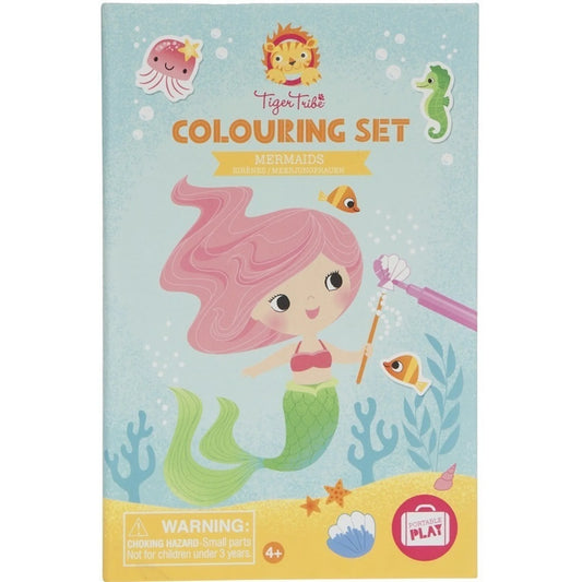 Colouring Set Mermaids