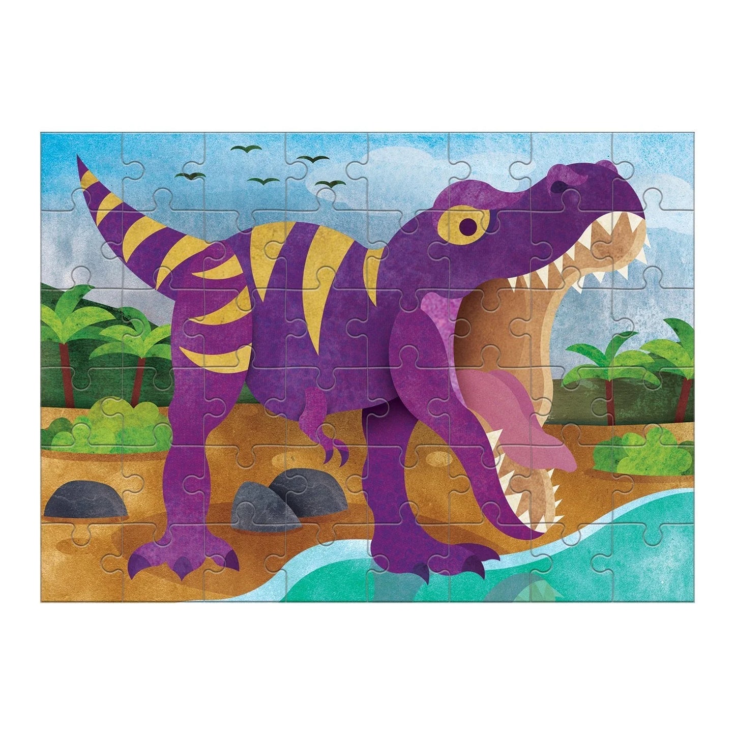 Tyrannosaurus Rex Mini Shaped Puzzle