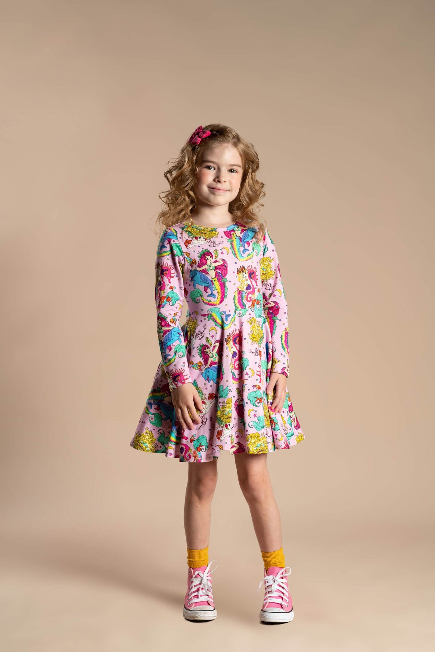 Rock Your Kid Mermaids Waisted Dress