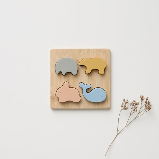 Over the Dandelions Puzzle Silicone Animals